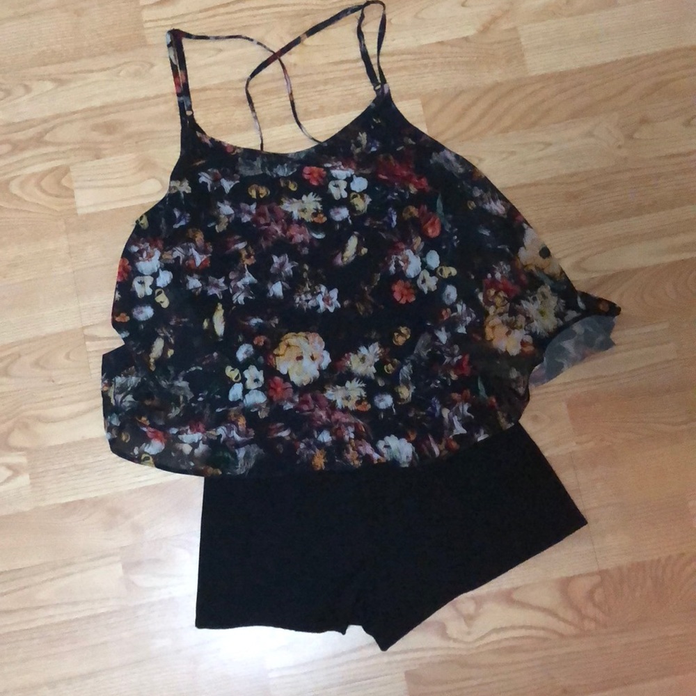 Floral romper